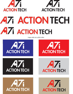 Professional logo designed for Action Tech