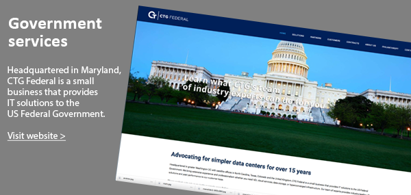 CTG Federal – Website goes LIVE